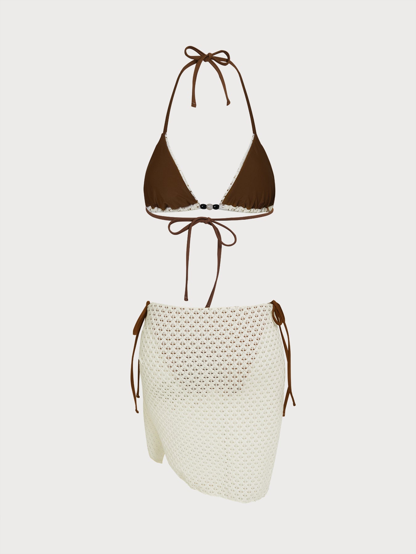 Women's Knitted Polyester Bikini Set Bikinis - SAMIOLSWIM