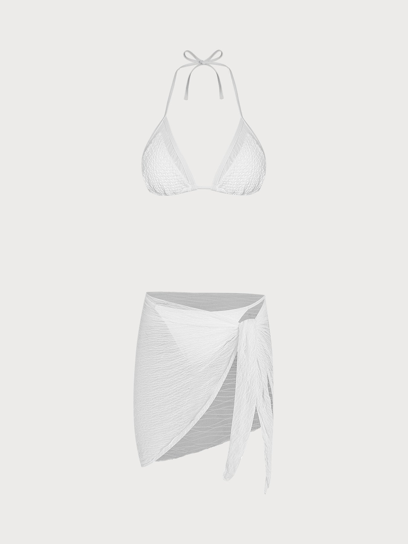 Women's Knitted Polyester Bikini Set Bikinis - SAMIOLSWIM