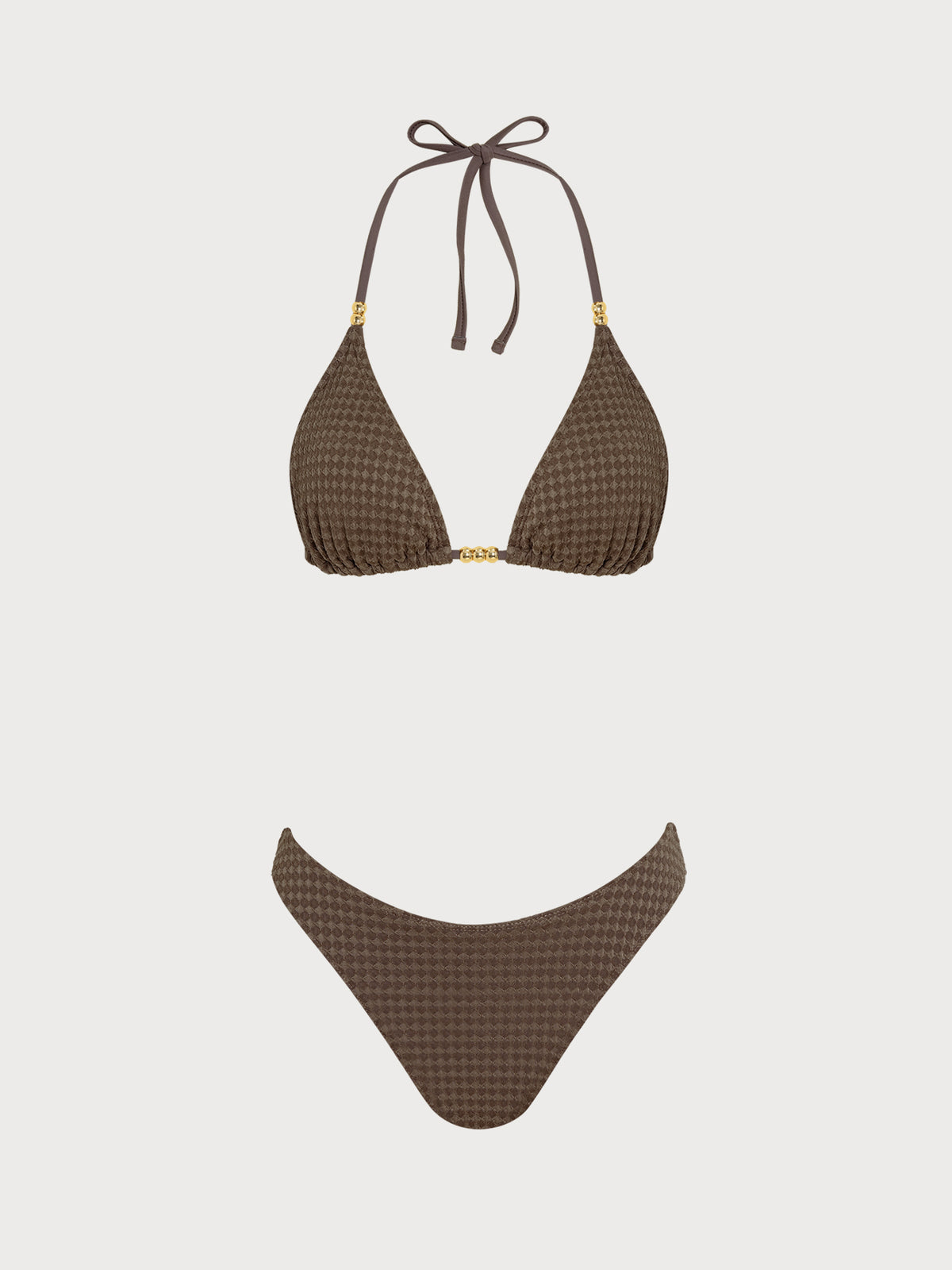 Women's Knitted Polyester Bikini Set - SAMIOLSWIM - 02