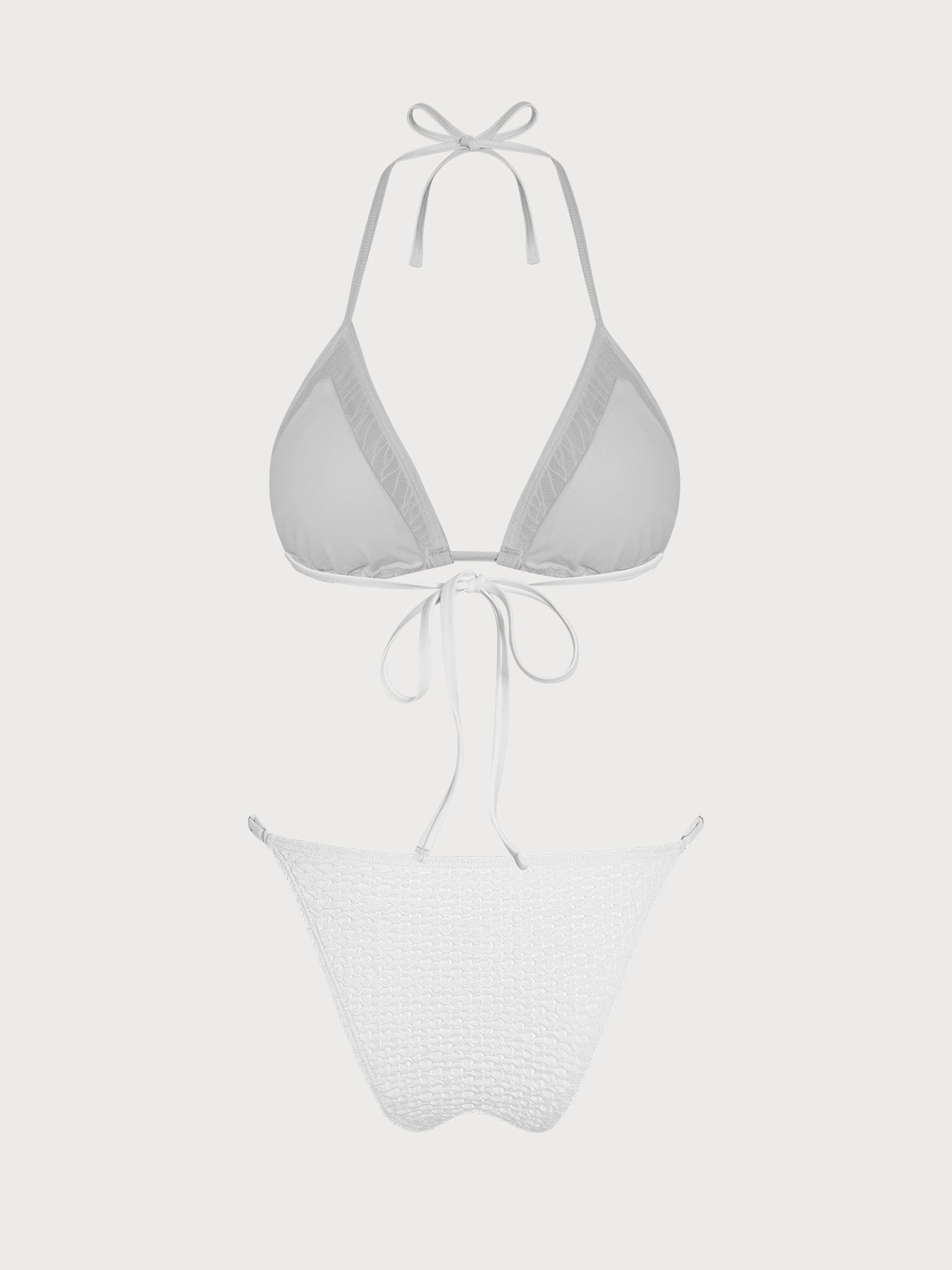 Women's Knitted Polyester Bikini Set Bikinis - SAMIOLSWIM