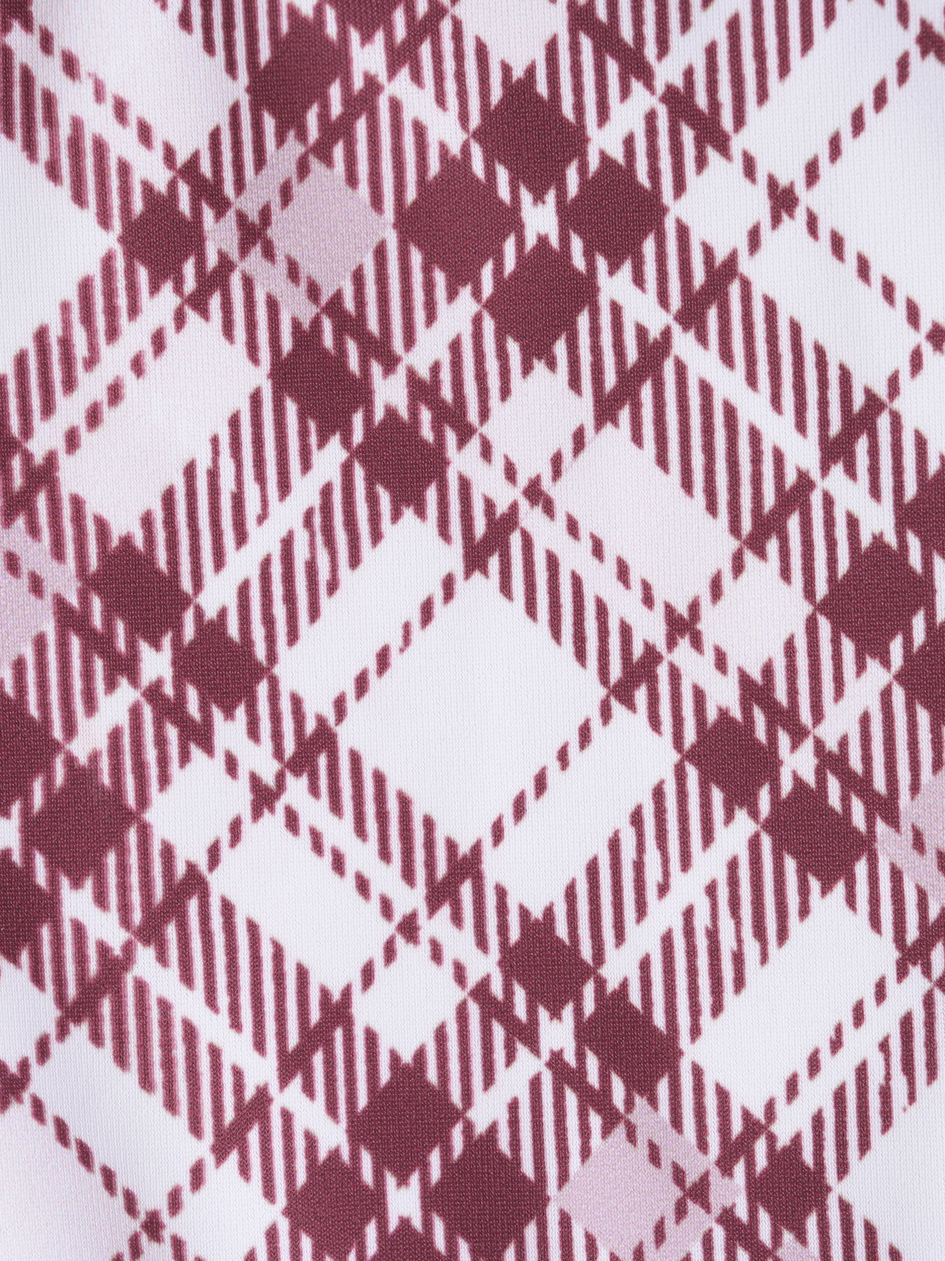 Women's Knitted Polyester Plaid Tankini Suit Tankinis - SAMIOLSWIM