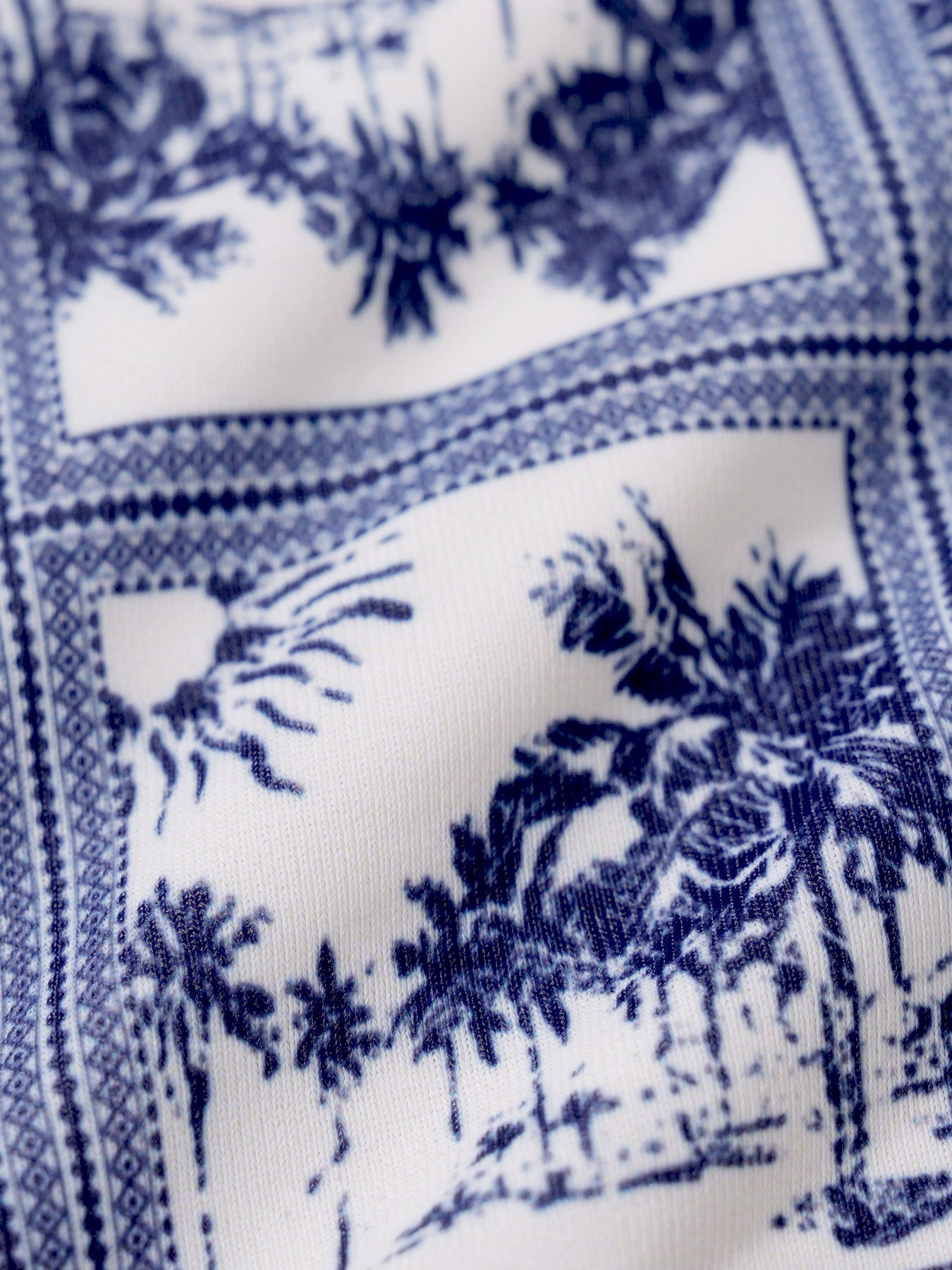 Women's Knitted Polyester Printed Bikini Set Bikinis - SAMIOLSWIM