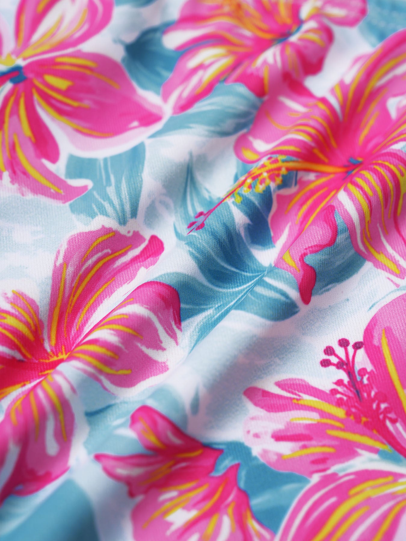 Women's Knitted Polyester Printed Bikini Set Bikinis - SAMIOLSWIM