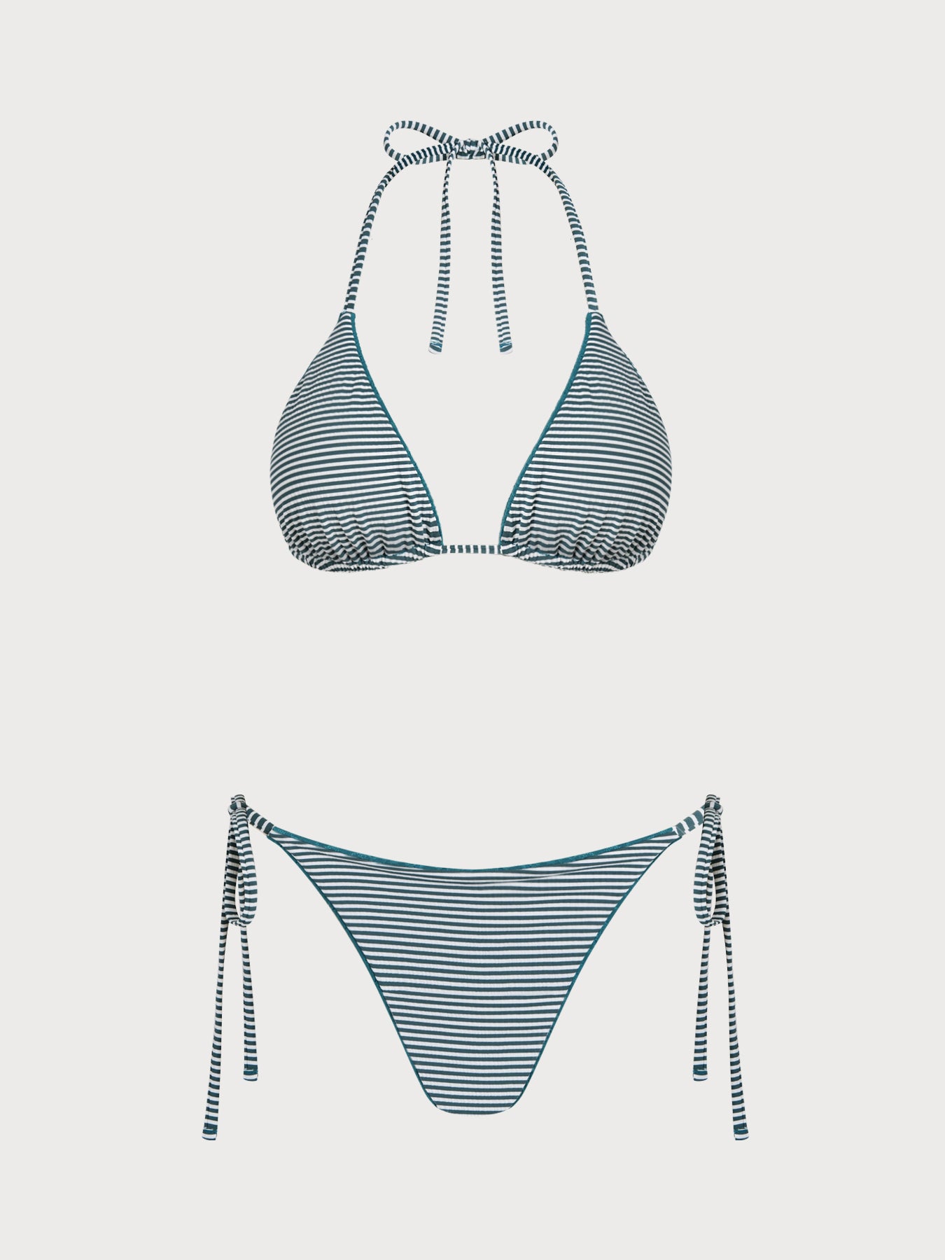 Women's Knitted Polyester Reversible Bikini Set Bikinis - SAMIOLSWIM