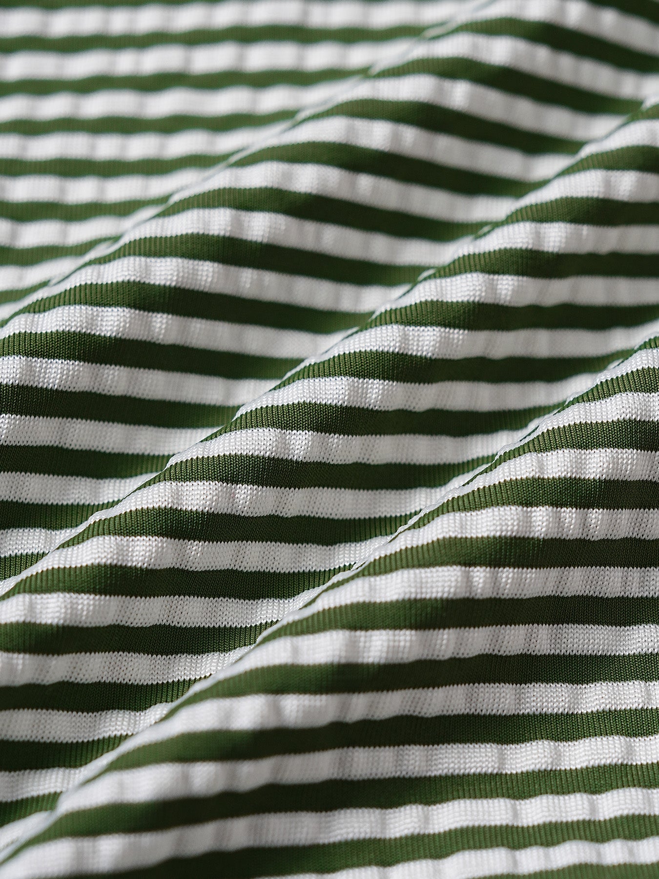 Women's Knitted Polyester Striped Tankini Suit Tankinis - SAMIOLSWIM