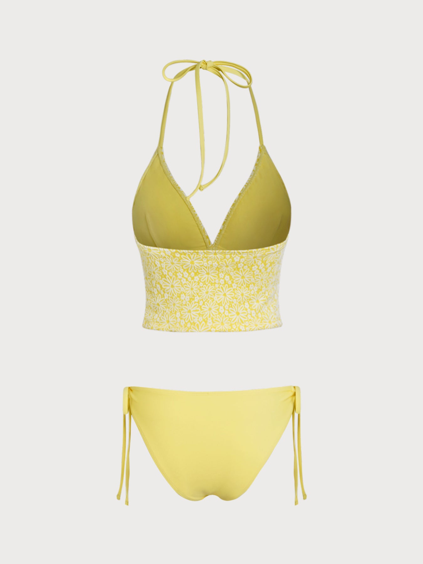 Women's Knitted Polyester Tankini Set Tankinis - SAMIOLSWIM