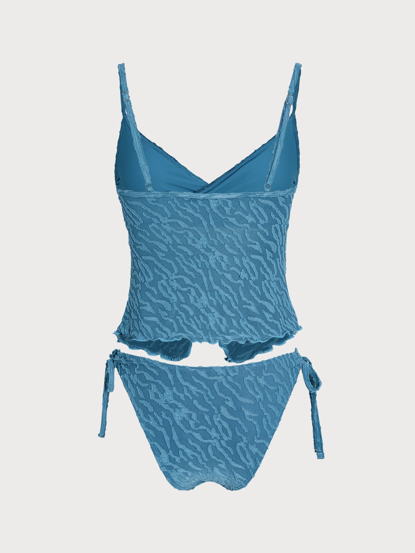Women's Knitted Polyester Tankini Set Tankinis - SAMIOLSWIM