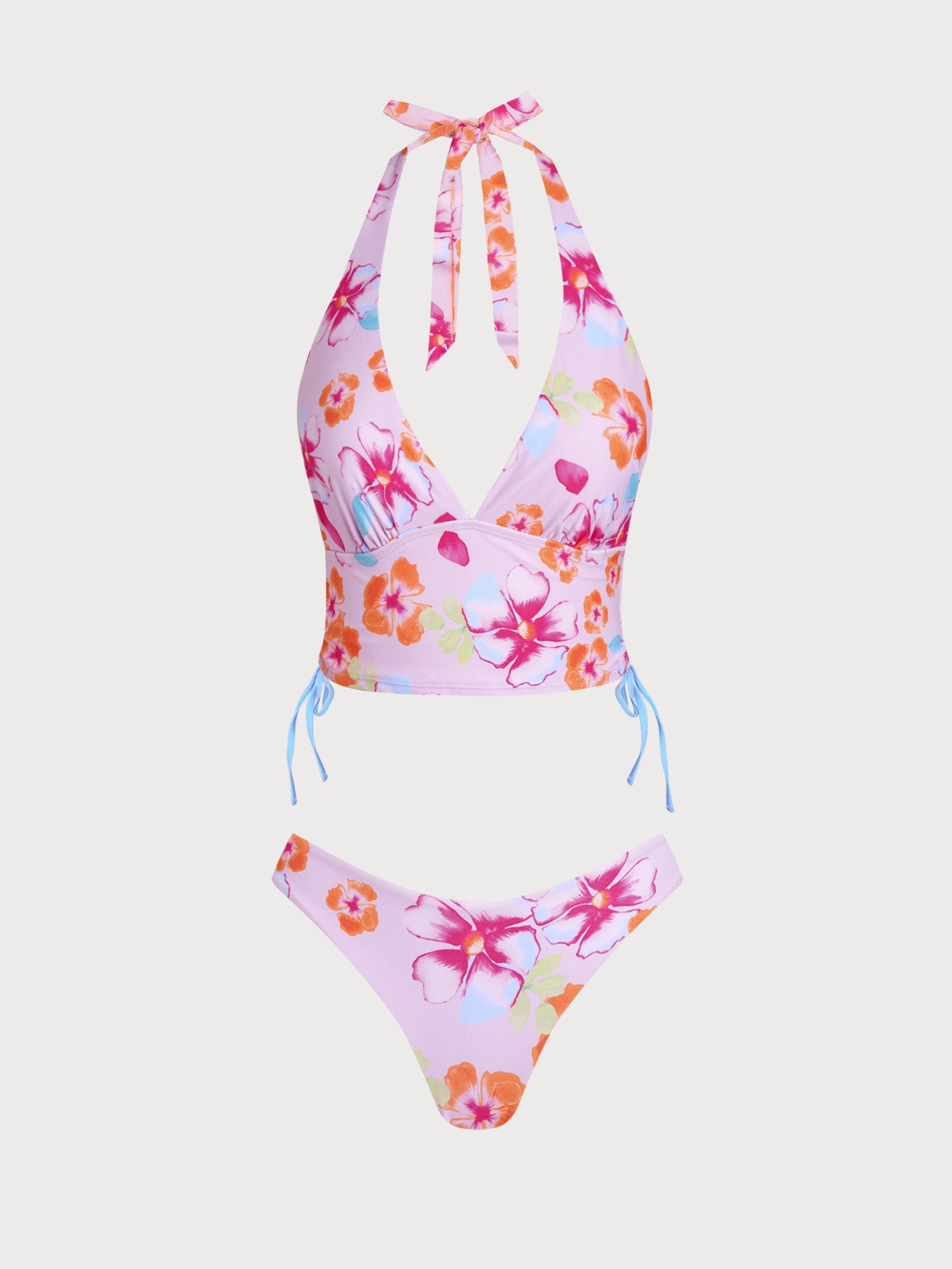 Women's Knitted Polyester Tankini Suit Tankinis - SAMIOLSWIM