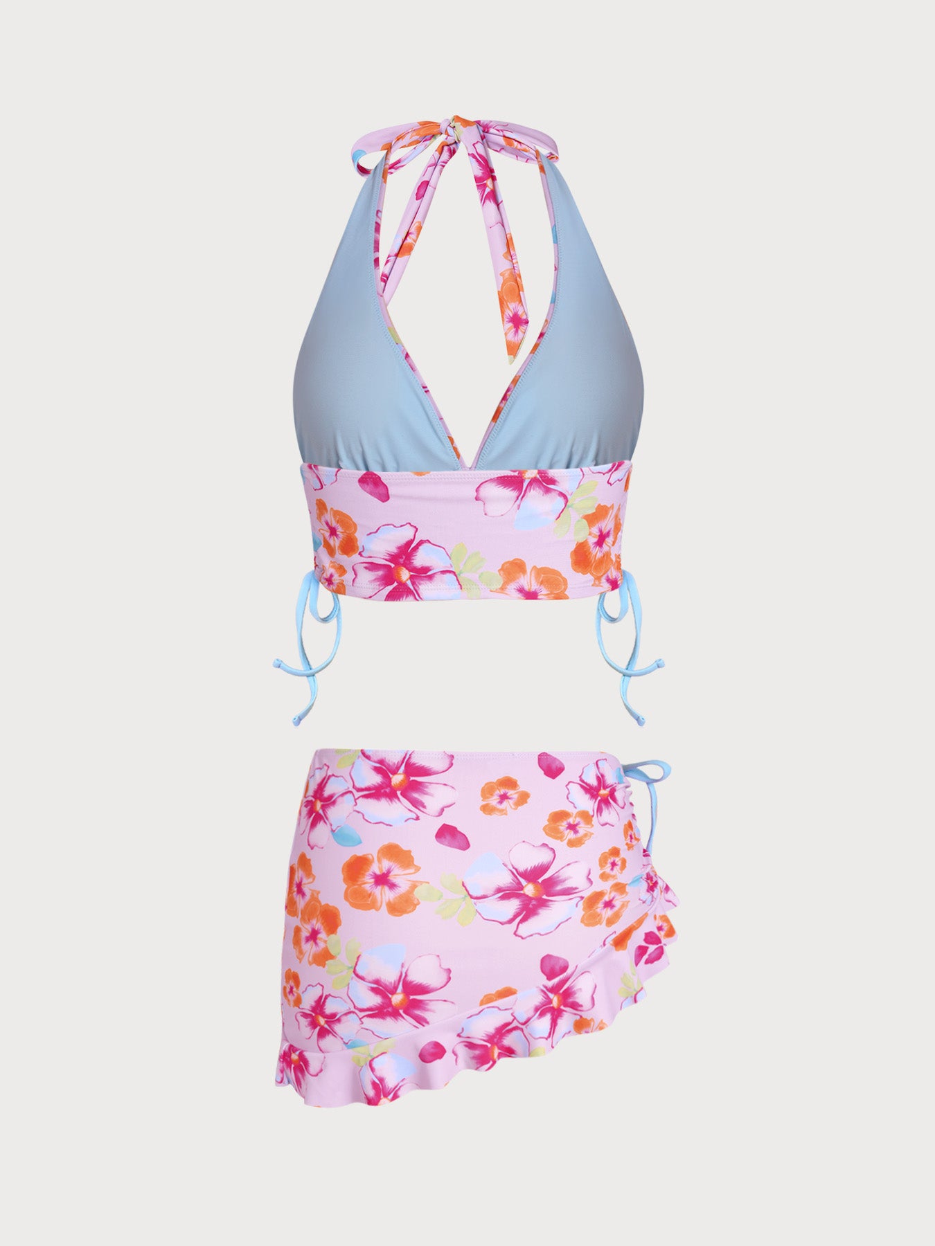 Women's Knitted Polyester Tankini Suit Tankinis - SAMIOLSWIM