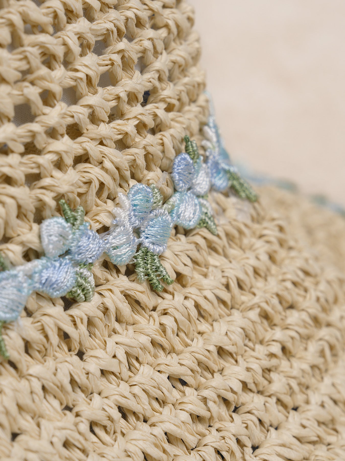 Women's Lace Bow Hollow Out Sun Hat Hats - SAMIOLSWIM