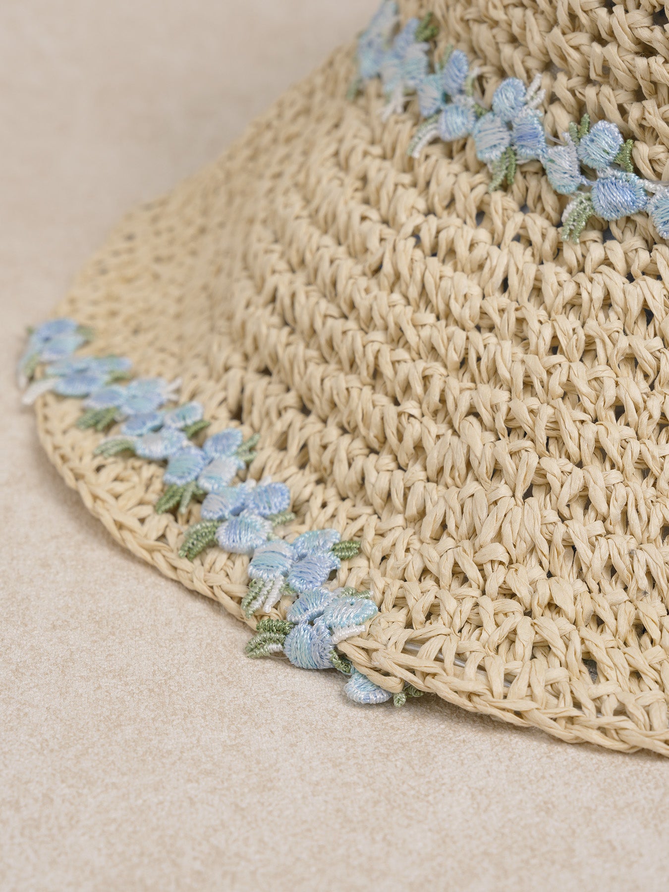 Women's Lace Bow Hollow Out Sun Hat Hats - SAMIOLSWIM