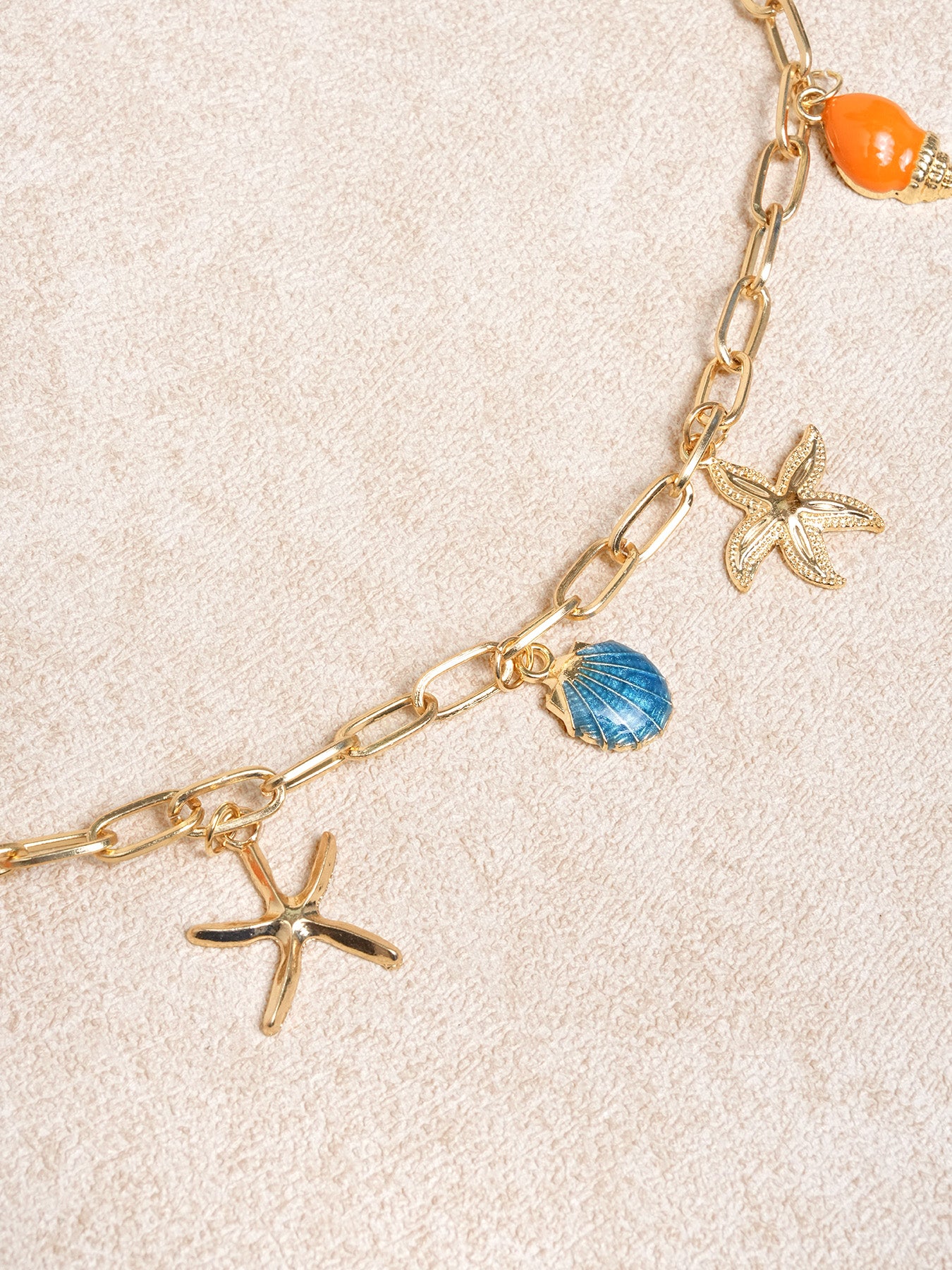 Women's Metal Seashell Starfish Waist Chain Waist chain - SAMIOLSWIM