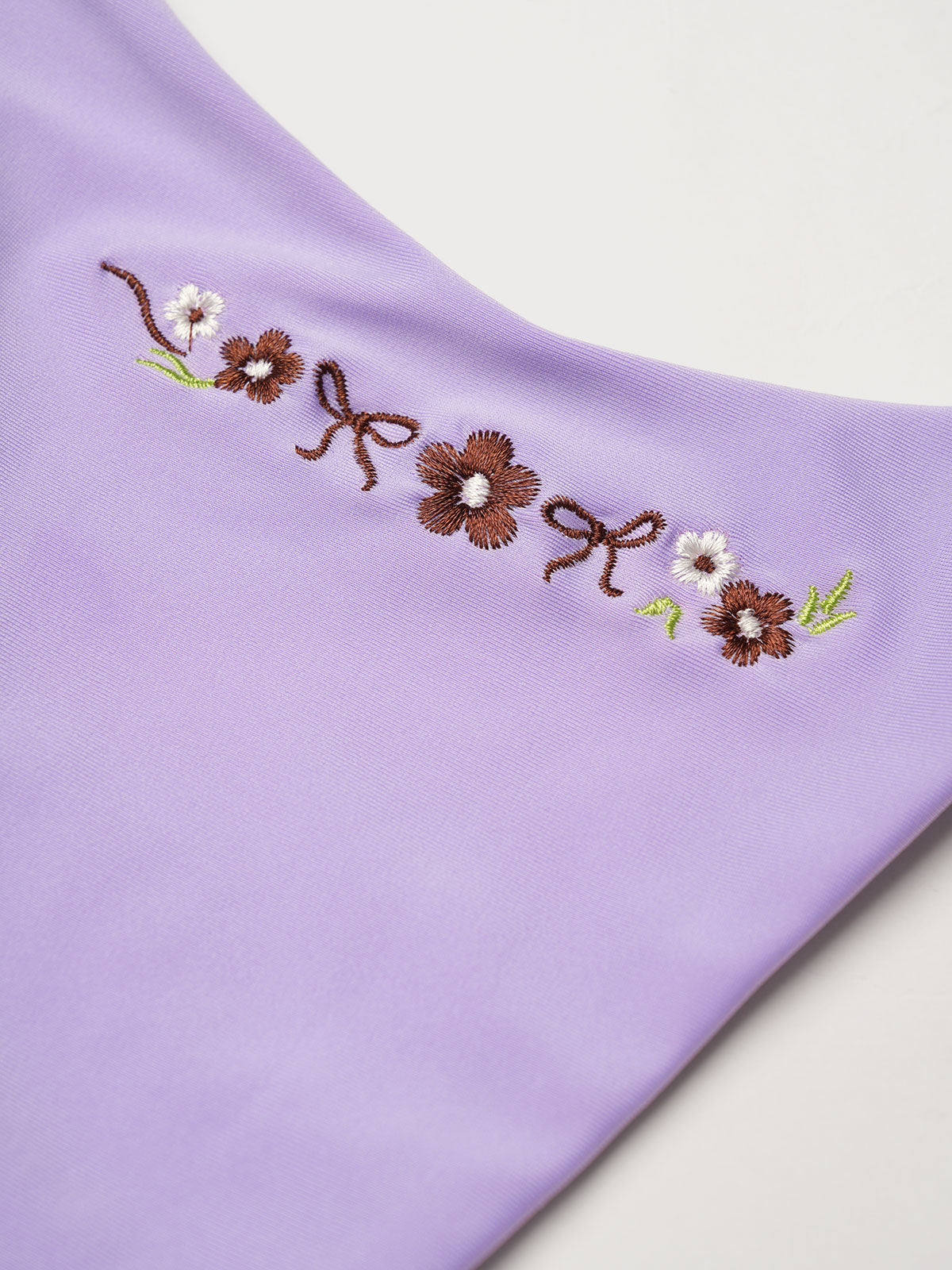 Women's Nylon Knitted Embroidered Bikini Set Bikinis - SAMIOLSWIM