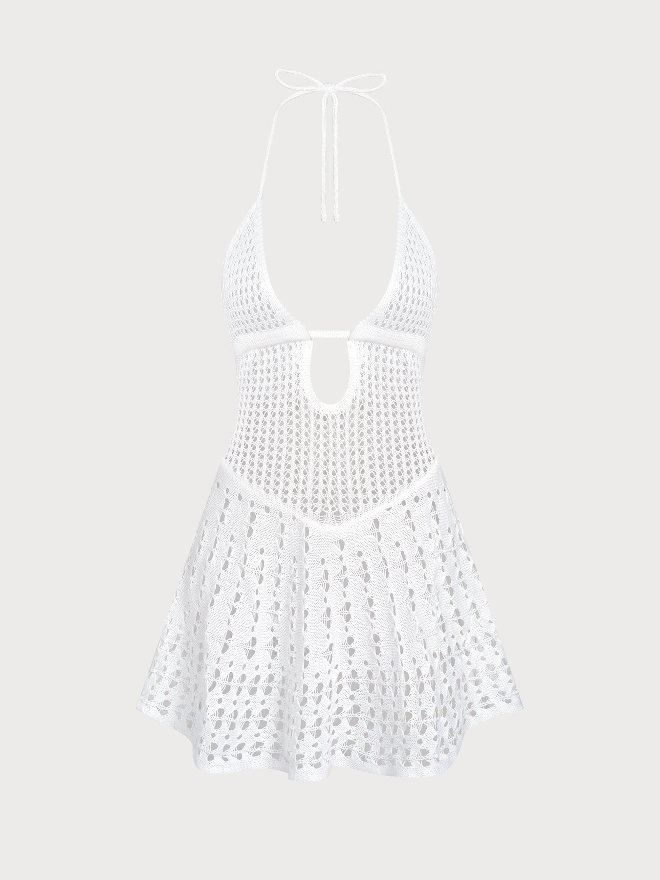 Women's polyester openwork cover-up Cover-ups - SAMIOLSWIM