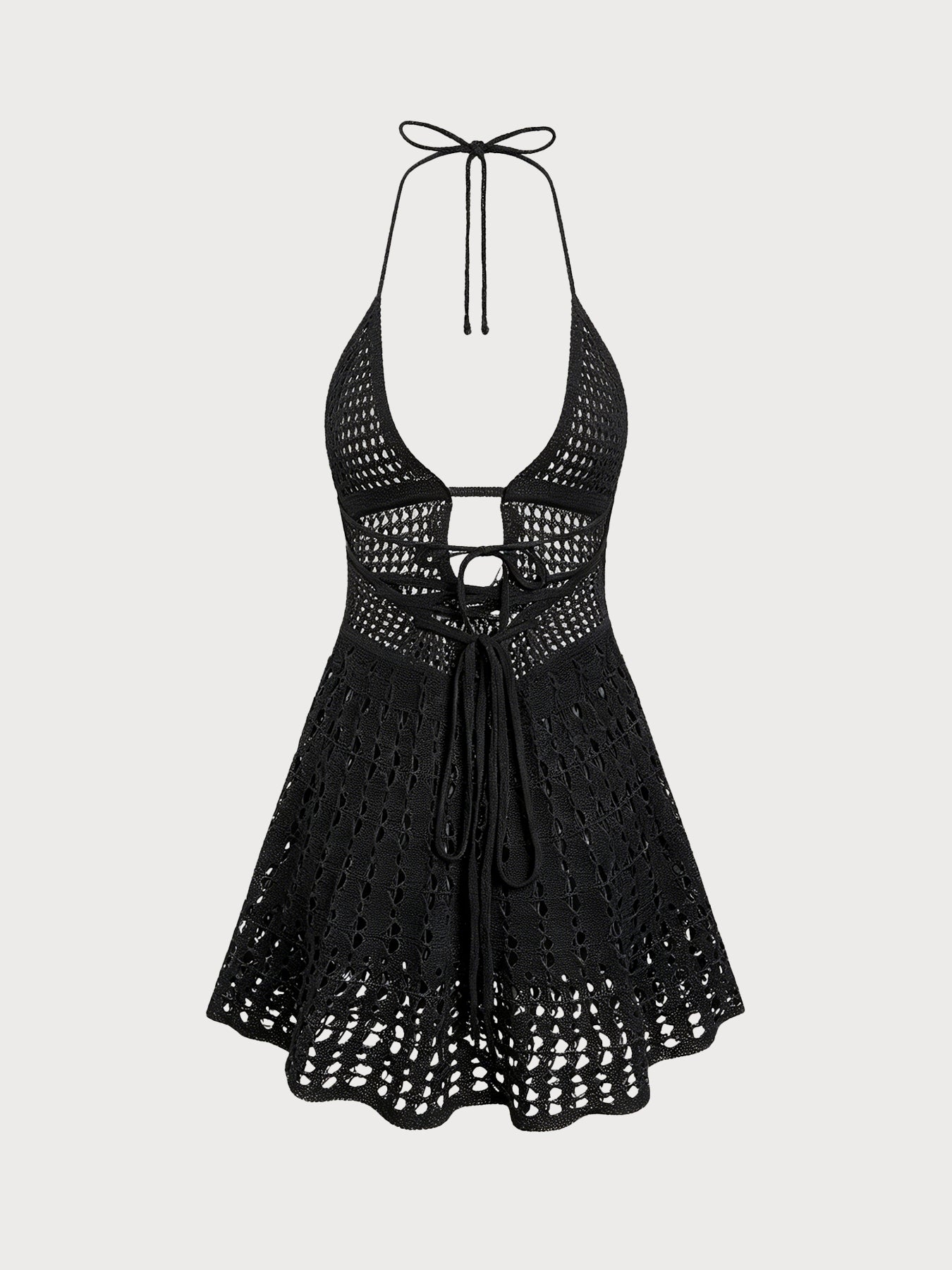 Women's polyester openwork cover-up Cover-ups - SAMIOLSWIM