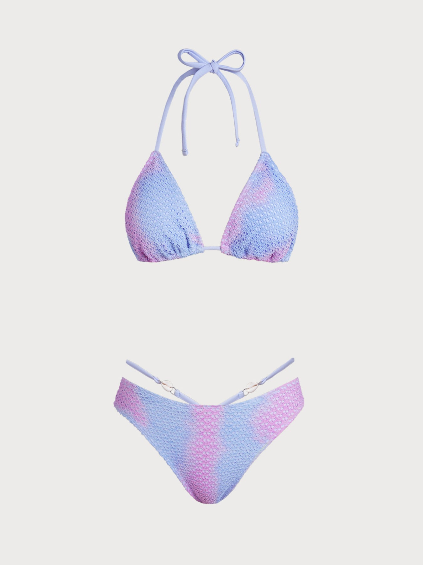 Women's polyester tie-dye bikini set Bikinis - SAMIOLSWIM